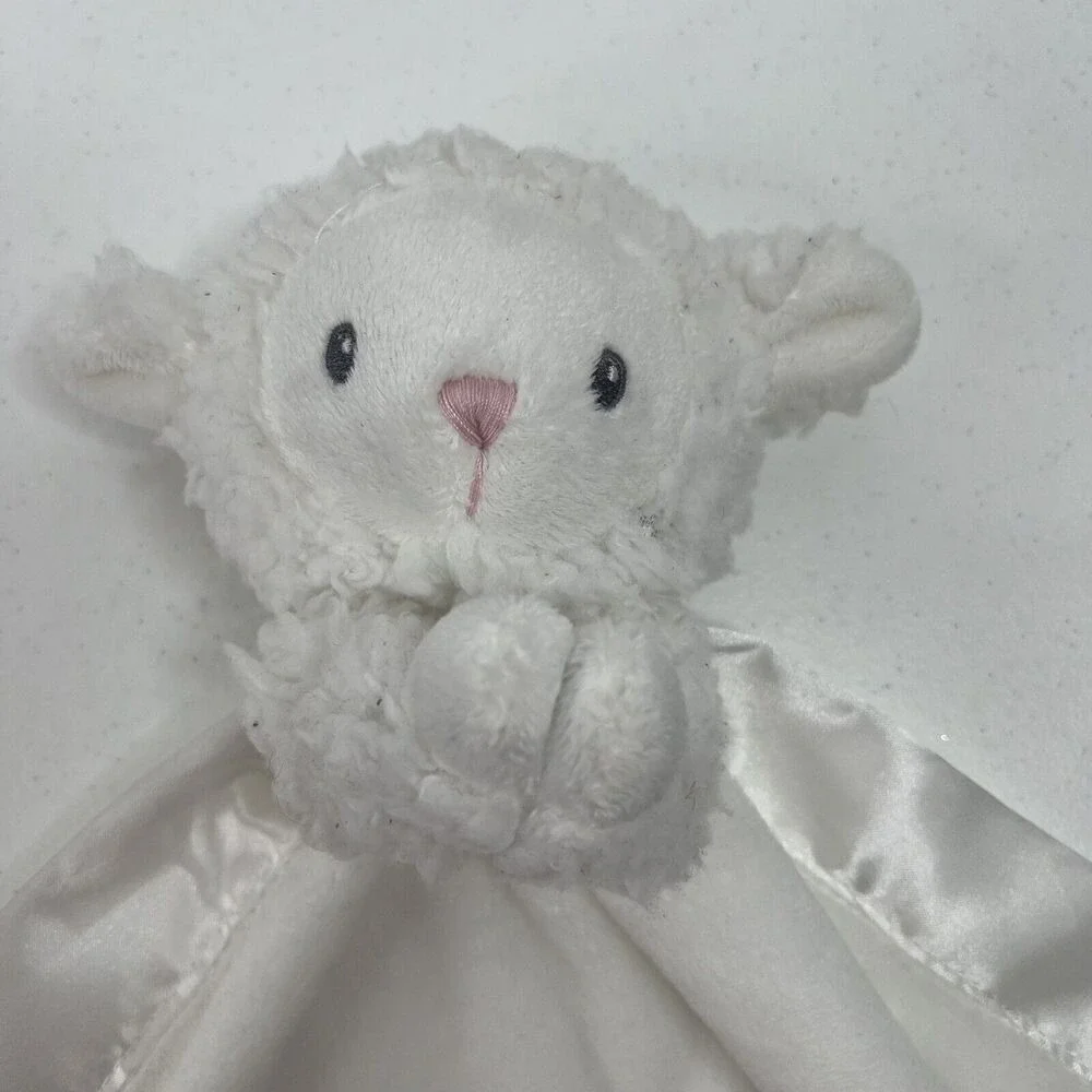 Baby‎ Aspen Bedtime Blessings Prayer Lamb Rattle Lovie Security Blanket Lovey
